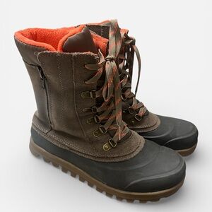 BareTraps Women Ankle Boots / Size 8.5 M  / BROWN WATERPROOF! Worn once